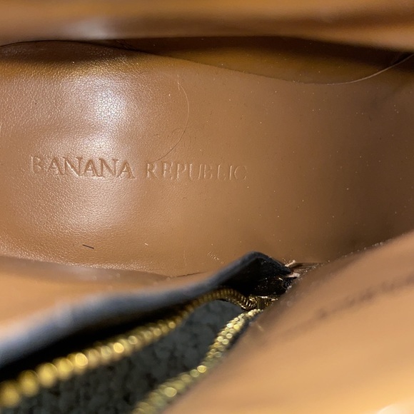 Sold on Mercari 🧡 Banana Republic Zipper Ankle Boots - Picture 6 of 8